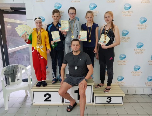 Klaipėdoje vyko Lietuvos vaikų vasaros plaukimo pirmenybės